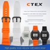 Colorful Silicone Watch Strap for Casio W-218H MRW-210H Ae-1200 /1100 / F-108 /sgw300 /400 /w-800h Replacement Male Rubber Strap