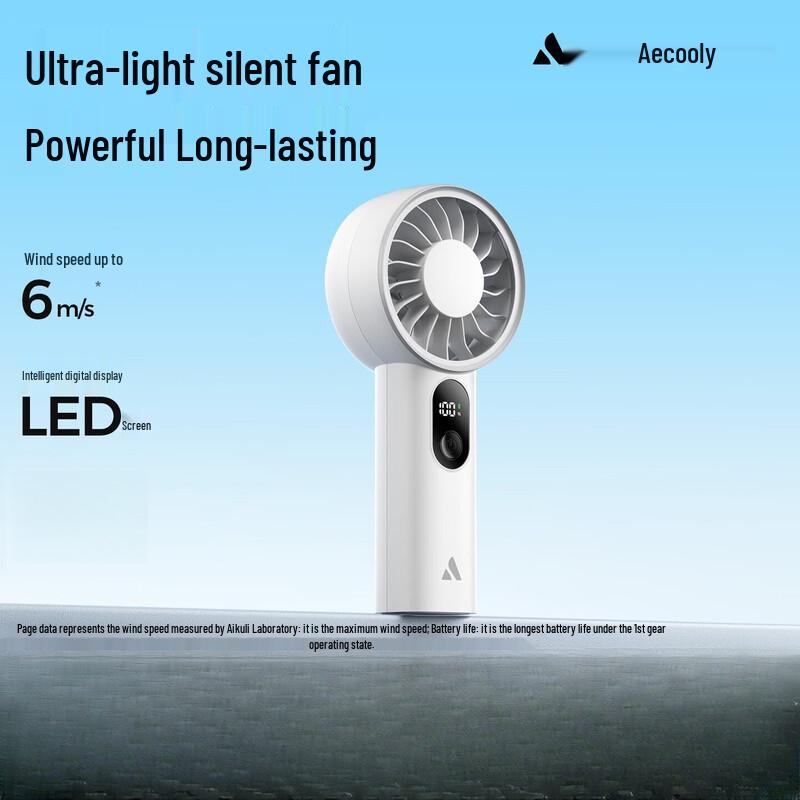 Aecooly PE02 Portable 5-Speed Handheld Mini Fan