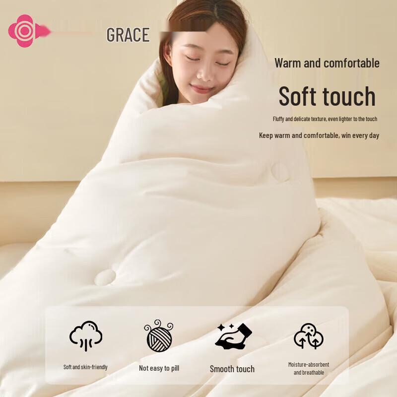 Grace Mother & Baby Grade Soft All-Season Quilt