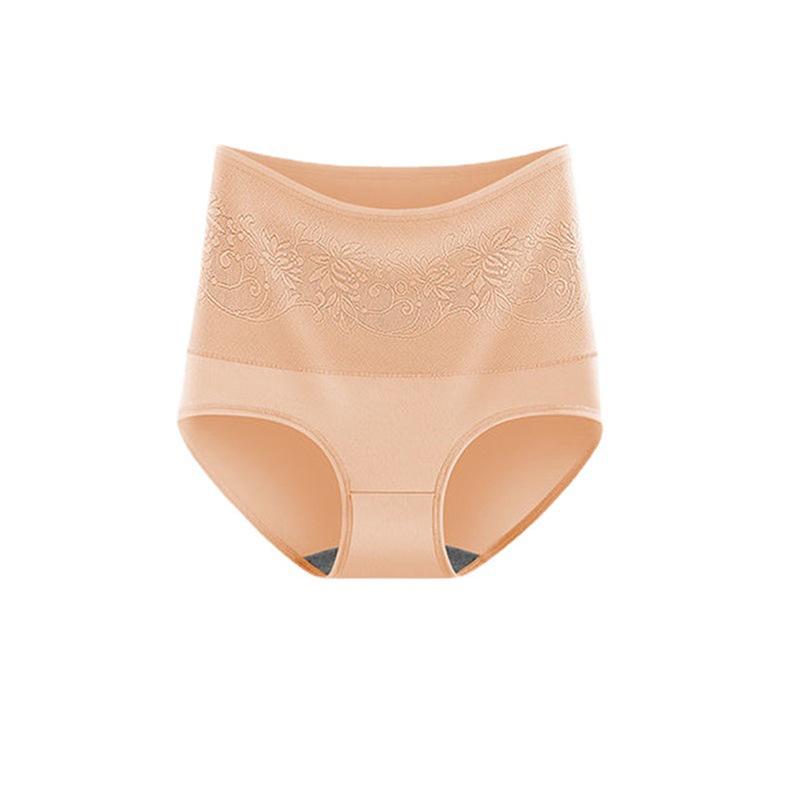 Nuevo Estilo Otoño/Invierno Ropa Interior Térmica de Algodón de Cintura Alta para Mujer con Felpa Plus