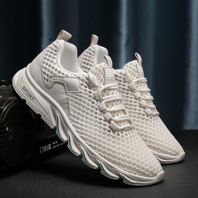 2024 New Summer Sneakers Men Mesh Breathable Running Tennis Shoes Outdoor Sports Tenis Masculino Black Casual Walking Shoes