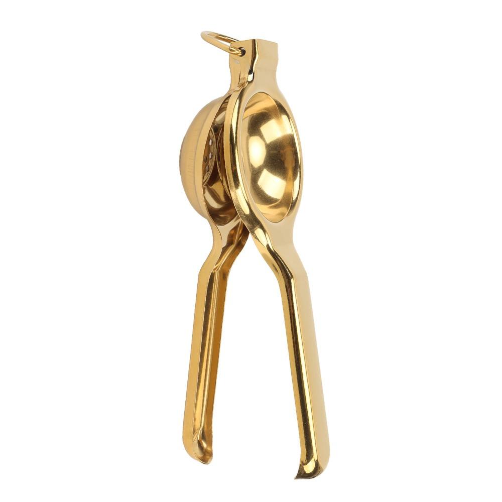 Manual Lemon Squeezer Gold Fruit Juicer Kitchen Tool Citrus Juicer  Lemons/Limes/Oranges