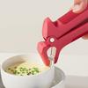 2in1 Hot Plate Gripper,Kitchen Hot Dish Bowl Plate Clip Antis Scalding Dish Plate Tongs for Oven Steamer Air Fryers Pan