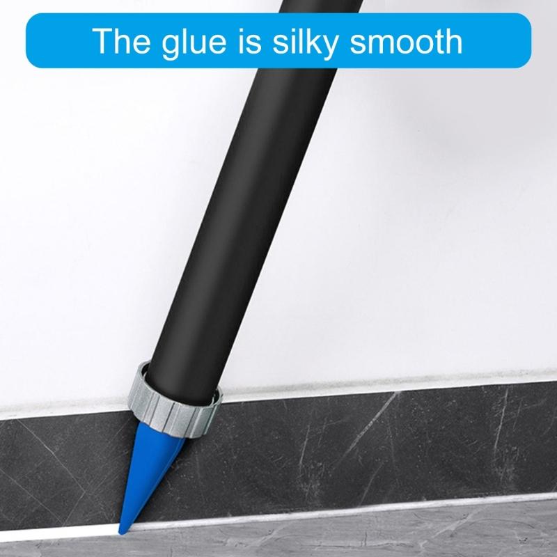 Ergonomic Silicone and Acrylic Applicator with Adjustable Pressure Cartridges Guns for DIY and Industrial Projects