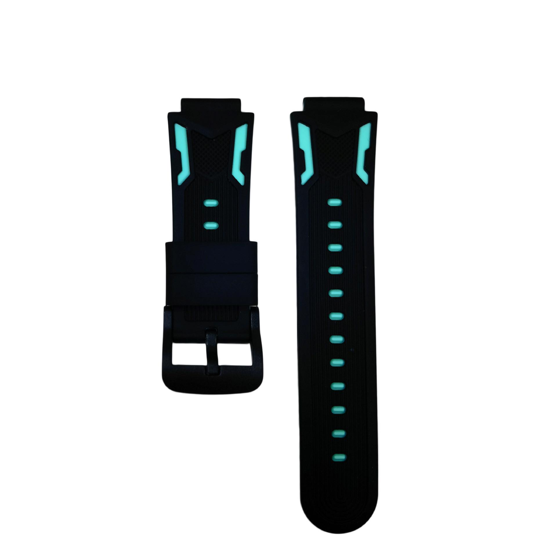 

Дитячий силіконовий ремінець для смарт-годинника, універсальний Y-подібний, двоколірний, інтерфейс 16 мм