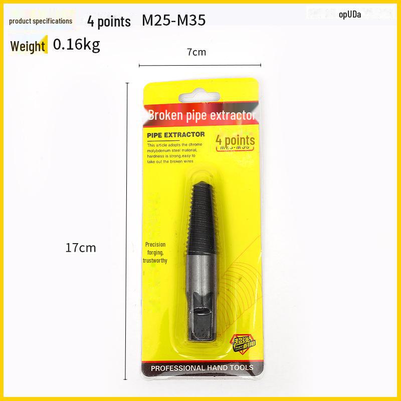 Faucet Pipe & Valve Broken Nut Extractor Set