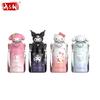 X&W Sanrio Kuromi Kids Insulated Cups 316 Stainless Steel Tumbler Cartoon Thermal Cup with Straw& Lid Cold and Hot Water Bottles