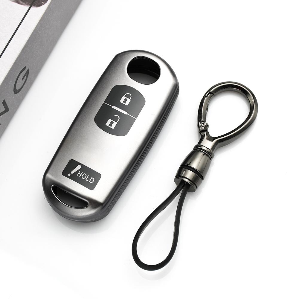 Auto Keyless Fob Shell Bag For Mazda Cx5 Cx7 Cx-9 Cx8 Cx-3 Cx3 Cx-5 2 3 5 6 Bl Bm Gj Atenza Axela Demio Tpu Car Key Case Cover