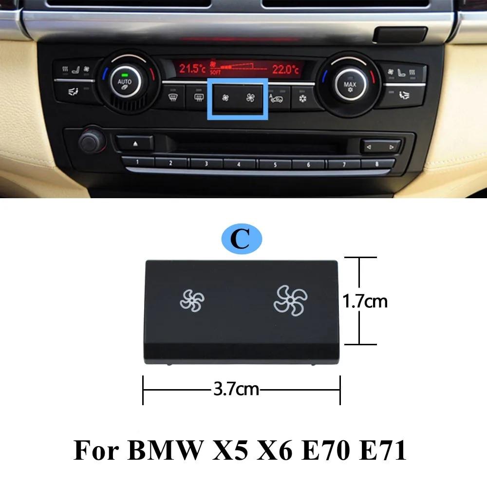 Auto Heizung Klimasteuerung Windstärke Klimaanlage Schalter AC Tasten Kappen Für BMW F20 F30 F35 F80 F25 F26 E70 E84 E90