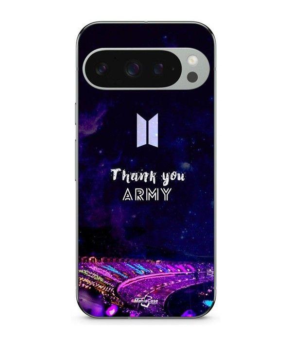 Case - MANIACASE - Google Pixel 9 Pro XL - Silicone - Soft - Black - BTS