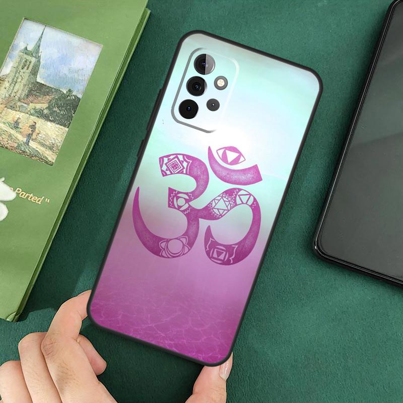 

Aum Om Symbol Soft Cover For Samsung Galaxy A54 A53 A73 A13 A71 A51 A14 A52 A32 A12 A22 A52S Back Case Samsung A13 4G