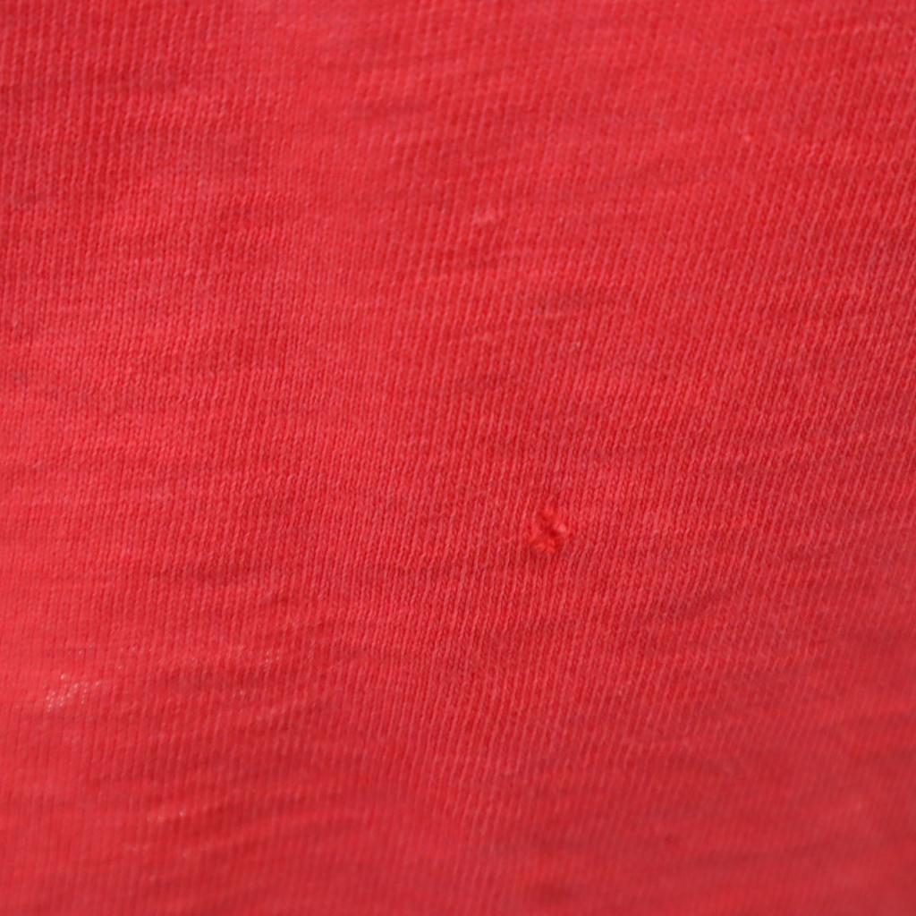 Hanes 80s 90s BEEFY-T USA made old Short sleeve T-shirt L Single stitch Men's Used