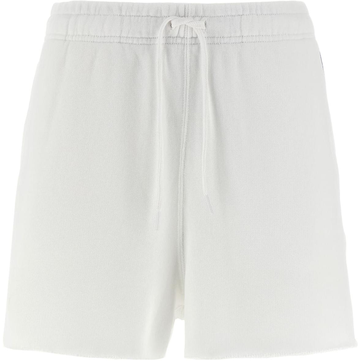 

Polo Ralph Lauren Однотонные повседневные шорты средней посадки на кулиске Женские шорты Белый 211965103001 XS