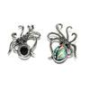 1Pc Colourful Diamonds Gemstones Octopus Brooches, Reiki Healing Crystal Amethyst Agate Opal Gemstone Brooch Pin, Energy Natural Stone Brooch Jewelry