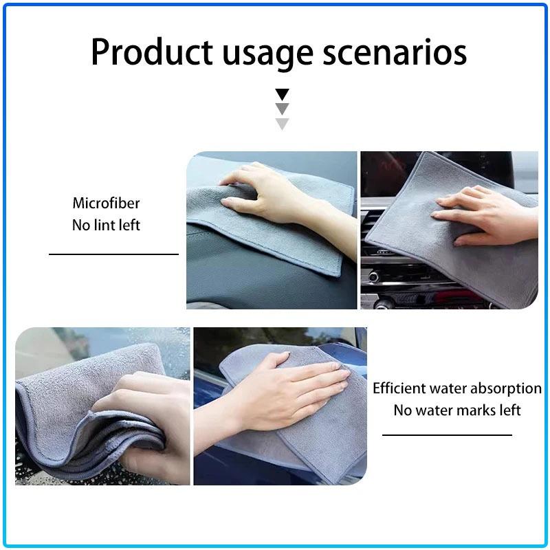 Car Cleaning Soft Brush Car Wash Towel Microfiber Cleaning Rag Cloth For Opel Astra H G J Insignia Mokka Zafira Corsa Vectra B C D