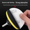 4" Sandpaper Flocking Woodworking Polisher with Self-Adhesive Hook & Loop Angle Grinder Sanding Discs