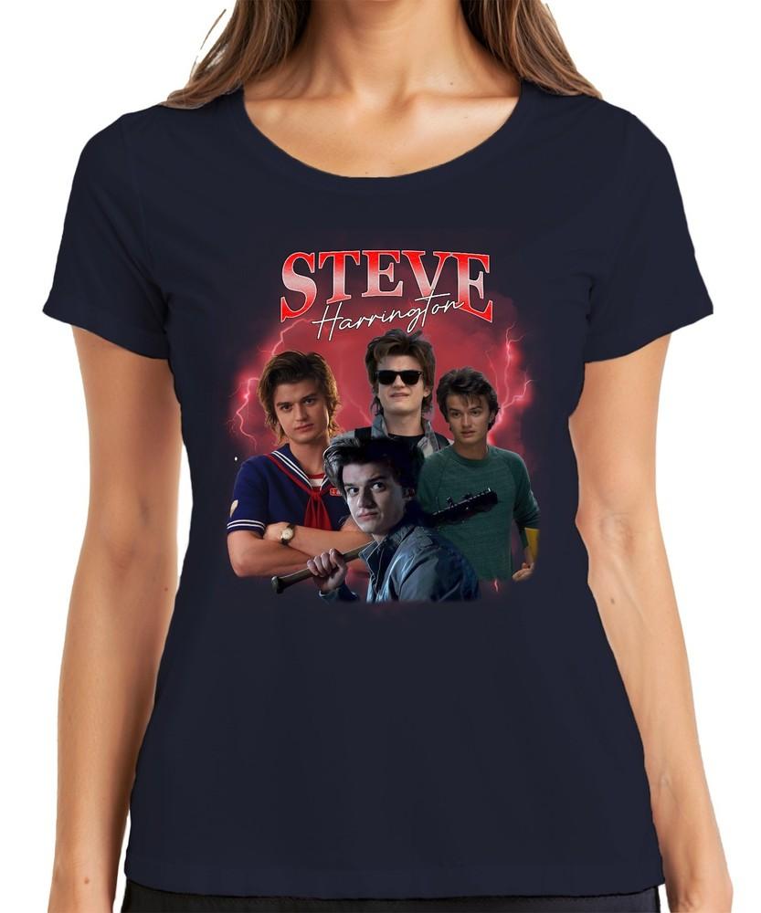 Steve Harrington Stranger Serial Fan Gift Babysitter Hawkins Unisexs Tshirt S