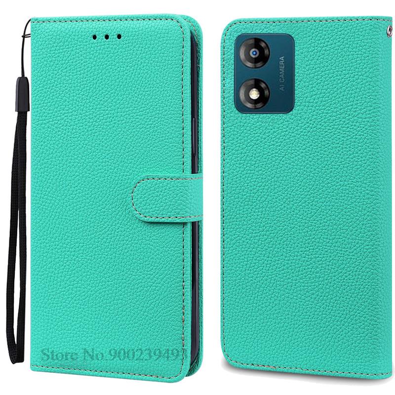 E13 Case For Motorola Moto E13 Case Leather Wallet Flip Cover For Moto E13 Phone Case For Motorola Moto E13 Capa Case Fundas