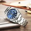 Start Men's Watch Luminous Scale Dial Automatic Mechanical Watch Date Function Waterproof Metal Watch