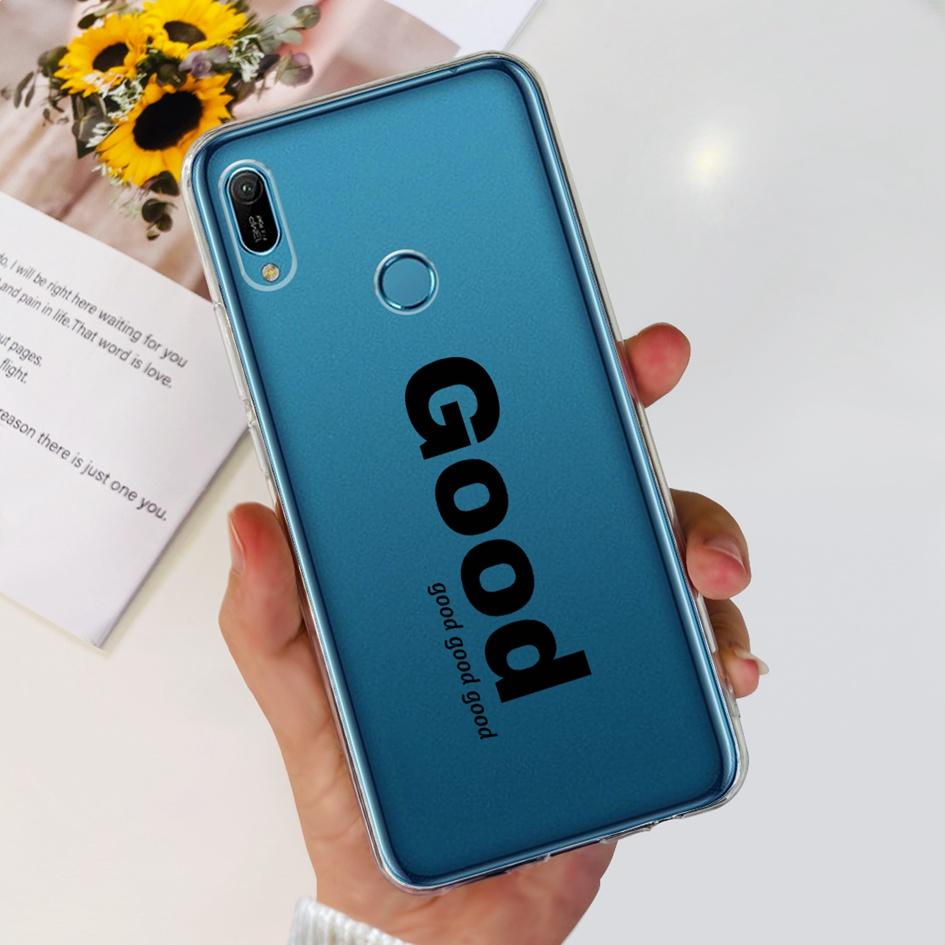 For Huawei Y6 2019 Case Y6 Pro 2019 Back Cover Popular Butterfly Astronaut Soft Silicone Phone Case For Huawei Y6s Y 6 2019 Capa