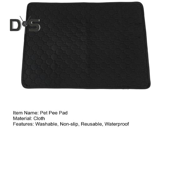 Washable Pet Pee Pad Non-Slip Reusable Dog Diaper Mat Urine Absorbent Puppy Potty Training Pad Waterproof Dog Car Seat Cover