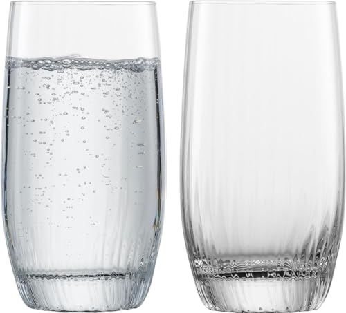 ZWIESEL GLAS Fortune Tumblers, Machine-Made, for Water, Mineral Water, and Soft Drinks, Pair of 2 (m122323)