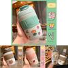 Stylish 370ml Insulated Water Bottle For Children With Convenient Straw And Strap