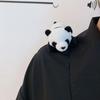 Cartoon Panda Hair Hoop Headband Furry Hairpin Scrunchie Barrette Alloy Brooch Styling Accessories for Women Girls