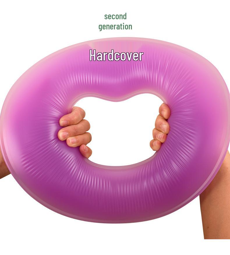 Silicone U-Shaped Beauty Pillow with Face Protection