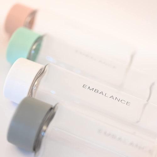 Wilmax EMBALANCE Drink Bottle, 400ml, White [EMBALANCE MY BOTTLE] T22227, Made In Japan