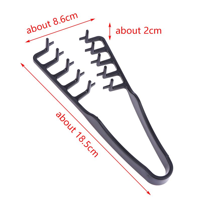 Wide-Tooth Hair Styling Comb Hair Seam Comb Styling Bangs Combs Fluffy Hairdressing Tool Hair Root Top For Women Men