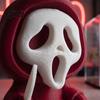 Cute Dark Aesthetic Room Accessories Halloween Ghost Statue Cartoon Skeleton Sculpture 3D Printed Textures Miniature Gothic Home Decoration Compact