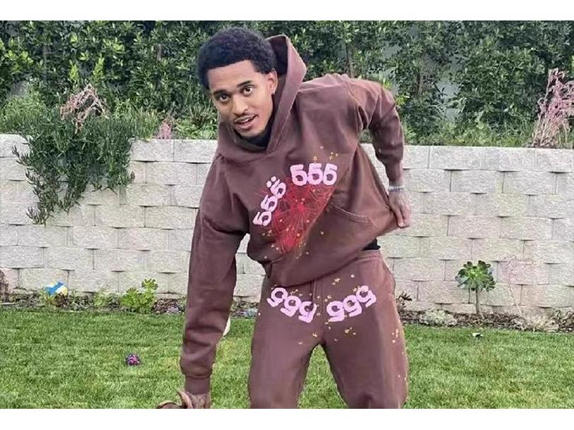 Sp5der Hoodie: Spinnennetz-Design, Unisex Trendiges Hip-Hop-Set Inspiriert von Young Thug