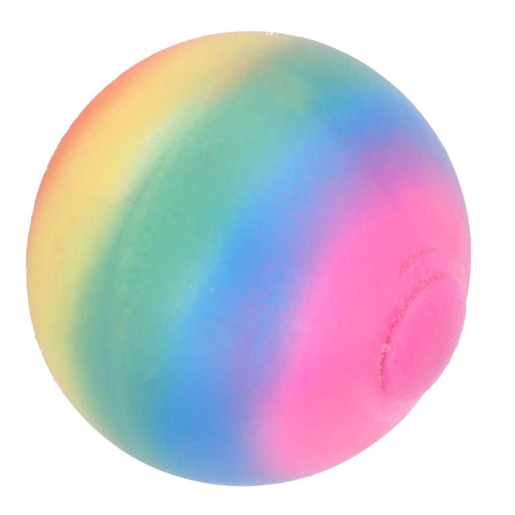 4pcs Colorful Stress Relief Ball Toy Children Adult Stretchy Sensory Squeeze Ball Toys