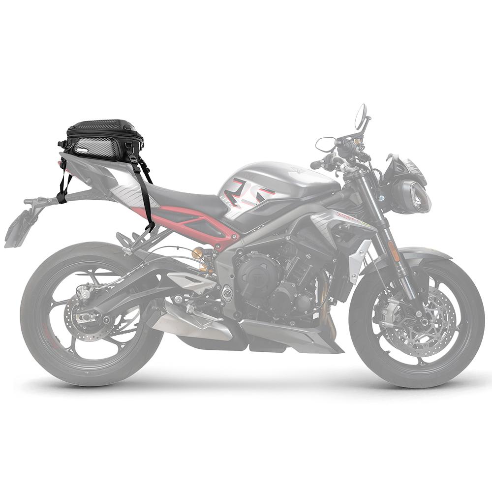 Expandable Motorcycle Rearseat Bag 12 18L Large Capacity Motorcycle Bag Universal Motorcycle Riding Rear Bag Motorcycle