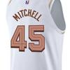 Nike Mitchell AU Edition Quick-Dry Loose Sleeveless Basketball Jersey Unisex Tops White DQ0239-100