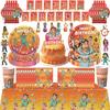 Danny-Go Theme Birthday Party Decor Disposable Tableware Set Paper Cup Banner Cake Topper Baby Shower Gifts Party Favors Supply