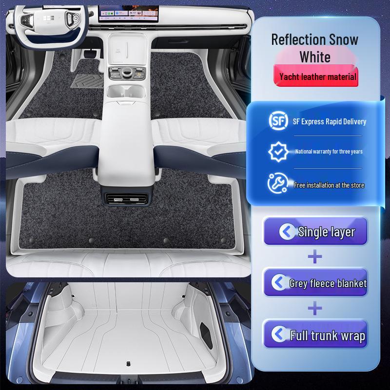Geely Galaxy Starship 7 Full Coverage Floor Mats & Trunk Mat Accessories