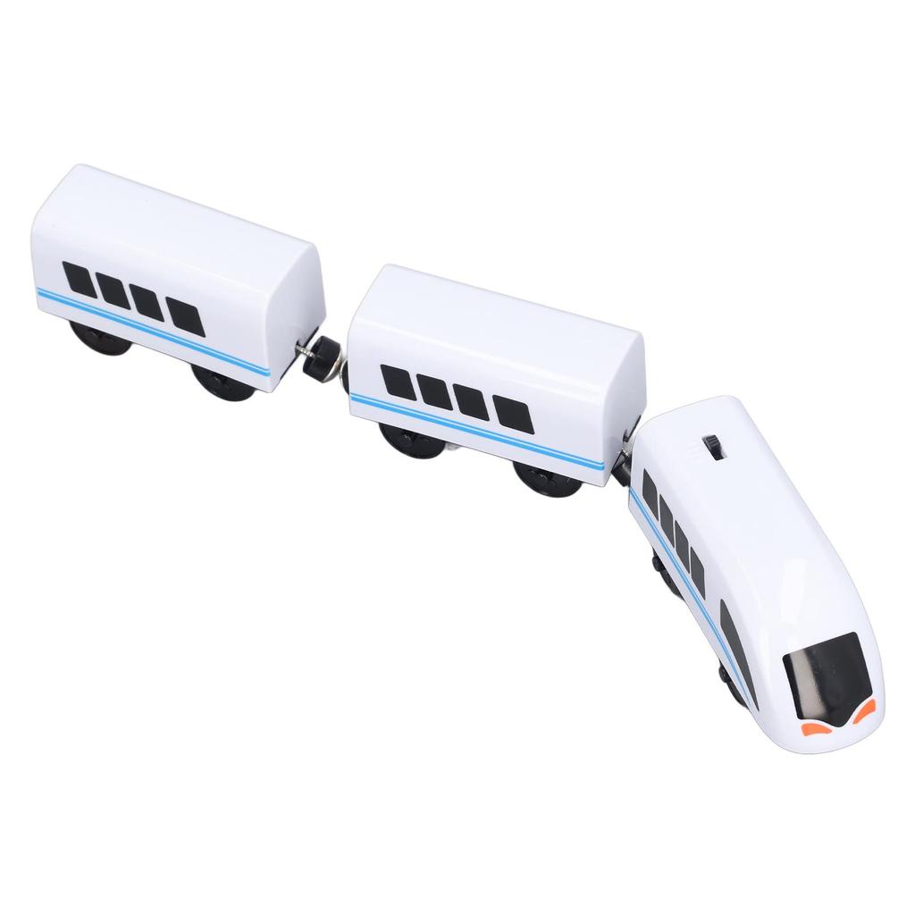 Elektrische Zugpackung Pädagogische Adsorptionsverbindung Batteriebetrieben Schienenzug Spielzeug für Kinder Jungen