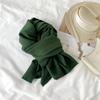 Wholesale Solid Color Scarf Winter Versatile Cashmere Scarf Fashion Pleated Warm Long Scarf Shawl Scarf Wholesale