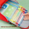 M&G A4 Transparent Mesh Subject Classification Zipper File Bag
