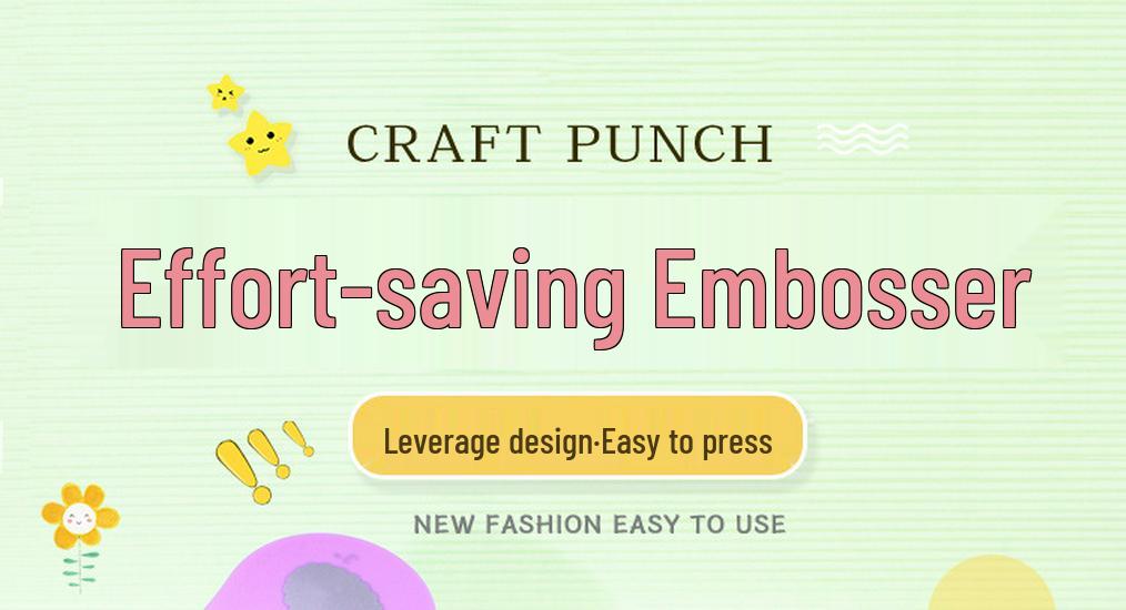 Embossed Oval Wave Edge Journal Frame Puncher