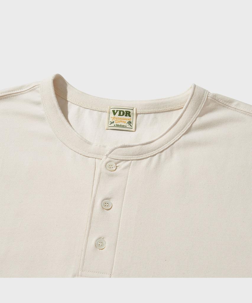 VDR Cozy Henly Neck T-Shirt [Vanilla]