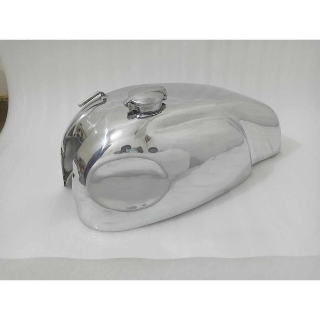Chrome Steel Gas Fuel Petrol Tank Norton Manx Wideline Featherbed Triton |Fit