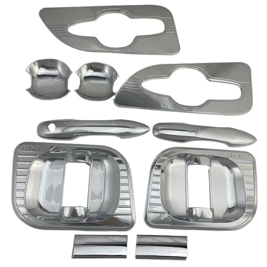 Toyota Hiace 2019 Electroplated Door & Handle Cover Set