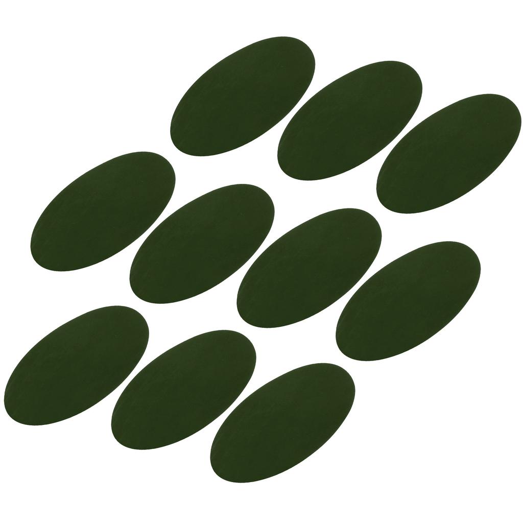 10 Pack Elbow Knee Iron-on Fabric Patches Repair Patches Oval Repair Patch Self-adhesive for Clothing Repair Crafts Repair Kit