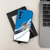 Sport Snowboarding Art For Samsung Galaxy A73,31,32,72,41,53,52,71,22,5G,Note,J7,8,9 Soft Black  Silicone Phone Case