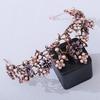 Beautifully Crafted Crystal Crowns Crystal Diadems with Flower and Leaves for Birthdays and Evening Parties