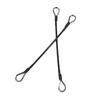Tricep Pull Down Gym Cable Extension Stainless Steal Pulley Workout Cable  Leg Extensions Machine