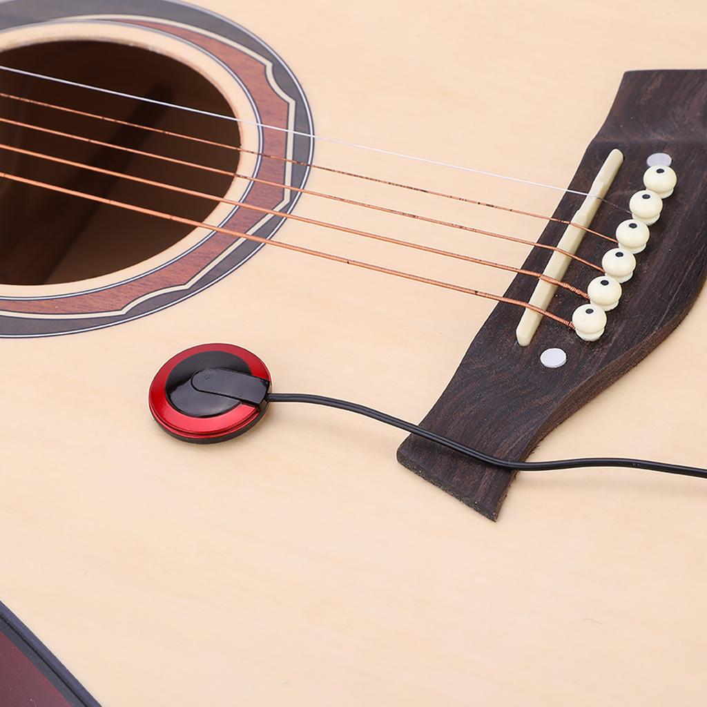Universal Piezo Transducer Microphone Pickup for Guitar Ukulele Violin Instruments